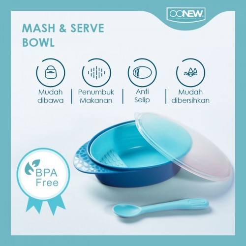 OONEW Mash and Serve Bowl Mangkuk Bayi